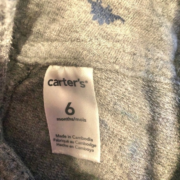 Carter’s Short Overalls Size 6 Months - Picture 4 of 7